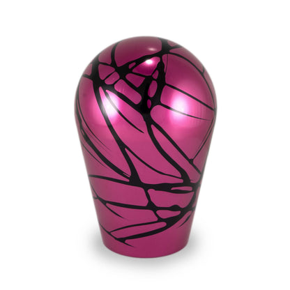 Billetworkz Automatic Shifter - Pink w/ Black Splash - Fits Subaru CVT: Forester (2019-2024) - Graveyard Performance