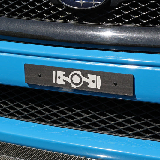 Billetworkz "Piston" License Plate Delete - Graveyard Performance