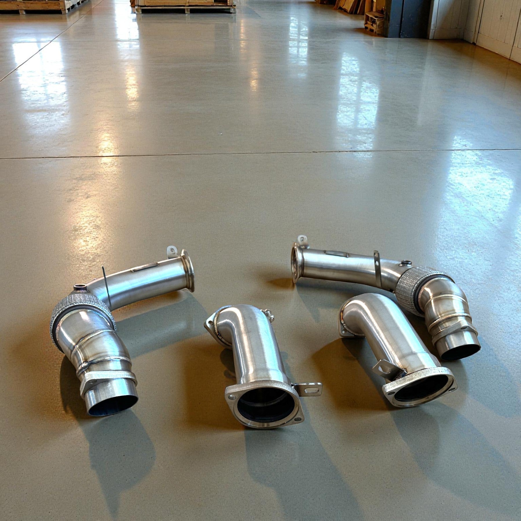Palenon Performance Racing Downpipes For BMW G90 M5 & G99 M5 - Graveyard Performance