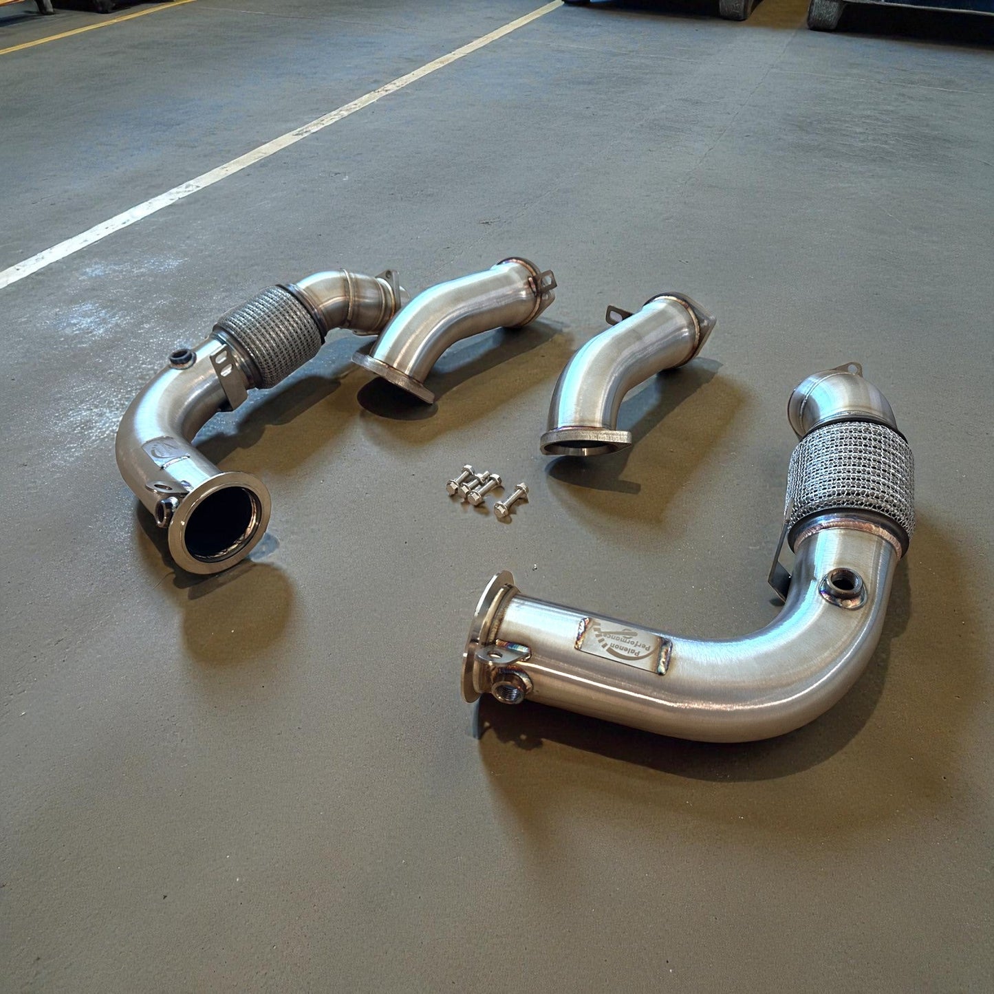 Palenon Performance Racing Downpipes For BMW G90 M5 & G99 M5 - Graveyard Performance