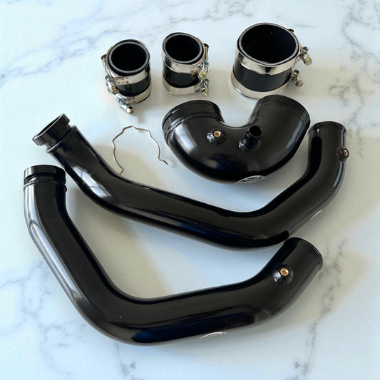 Premium S55 Aluminum Charge Pipes - BMW F87 M2C, F80 M3, F82 M4 - Graveyard Performance