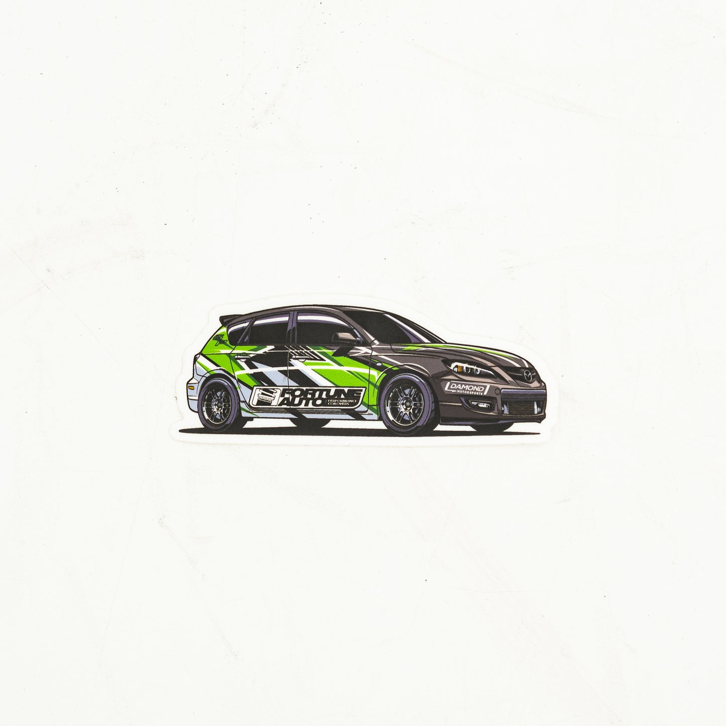 Graveyard Performance Shop Car Sticker