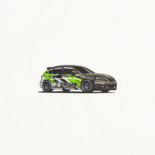 Graveyard Performance Shop Car Sticker