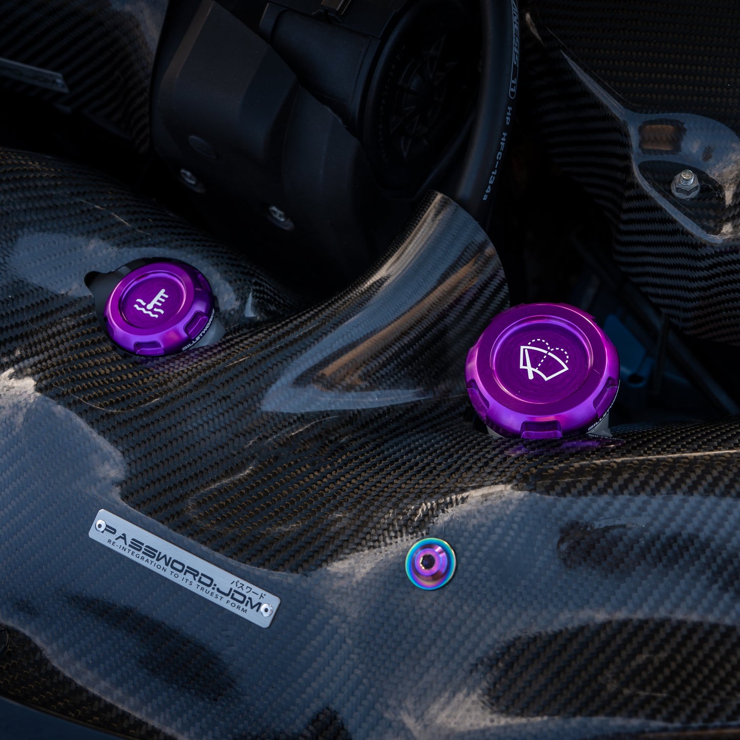 Billetworkz Engine Bay Caps - Subaru WRX 2015-2021 & 2022+