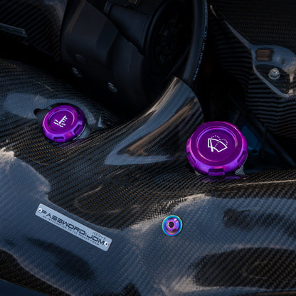Billetworkz Engine Bay Caps - Subaru WRX 2015-2021 & 2022+