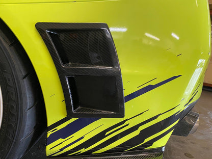 APR Performance Carbon Fiber Subaru WRX/ STI Type RA Rear Bumper Ducts 2015-2021