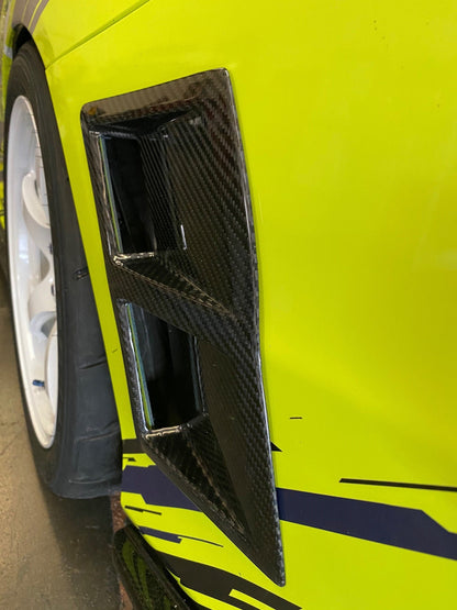 APR Performance Carbon Fiber Subaru WRX/ STI Type RA Rear Bumper Ducts 2015-2021