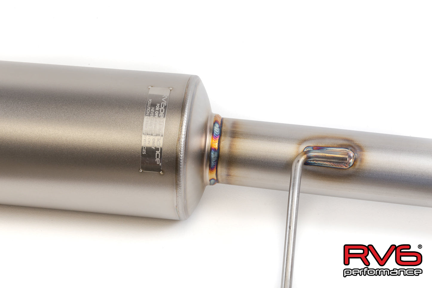 RV6 Resonated Midpipe Kit for Accord Sedan I4 (2.4L) (REQUIRES AXLE BACK)