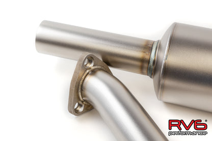 RV6 Resonated Midpipe Kit for Accord Sedan I4 (2.4L) (REQUIRES AXLE BACK)