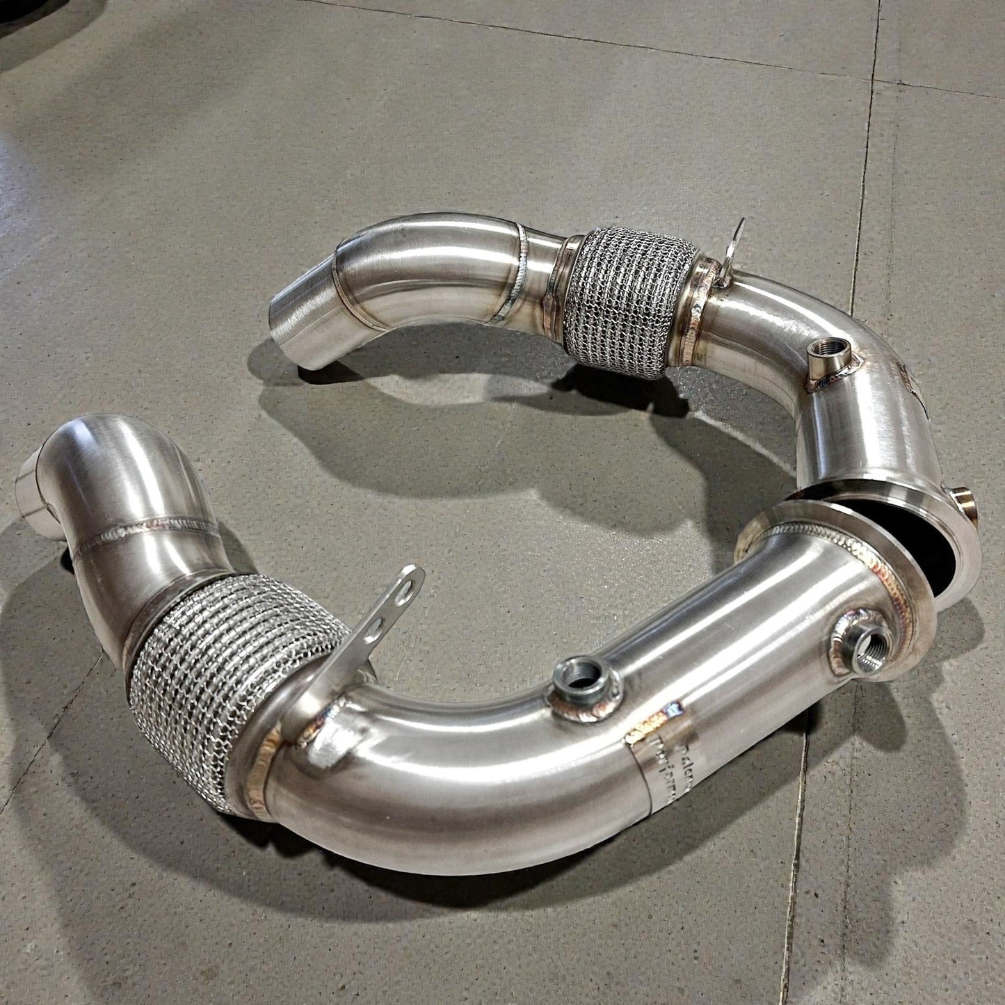 Race Downpipe For BMW F10 M5 and F12, F06, F13 M6 including Competition (S63 Engine) - Graveyard Performance