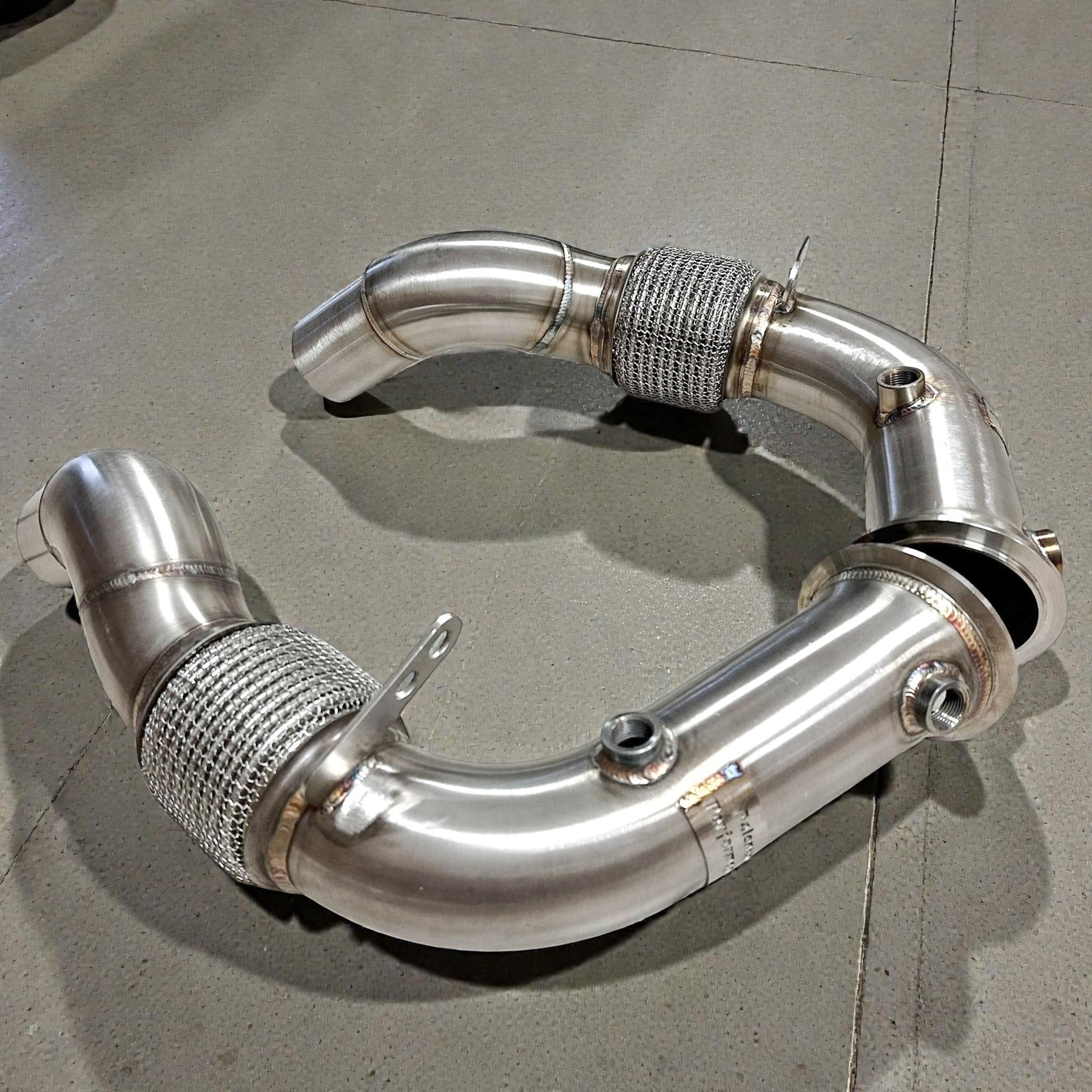 Race Downpipe For BMW F10 M5 and F12, F06, F13 M6 including Competition (S63 Engine) - Graveyard Performance