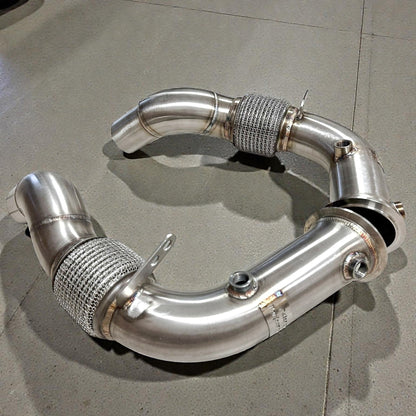 Race Downpipe For BMW F10 M5 and F12, F06, F13 M6 including Competition (S63 Engine) - Graveyard Performance