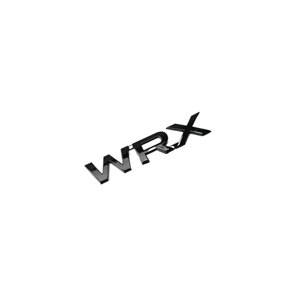 Racing Art WRX Trunk Emblem - Red / Black / Neon Yellow / White [Universal]
