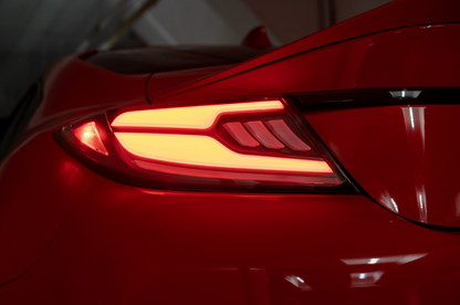 OLM Raiden LED Taillights (Clear Lens/Red Bar) - 2022+ GR86 / BRZ