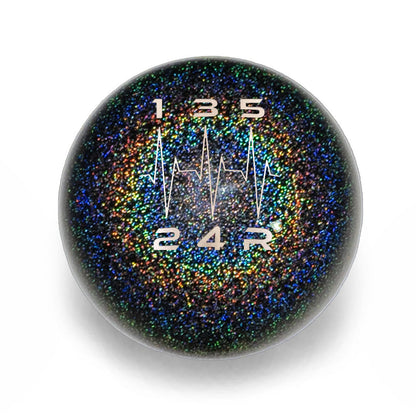 Billetworkz Weighted Shift Knob -  5-Speed Heartbeat Engraving for Subaru - Graveyard Performance