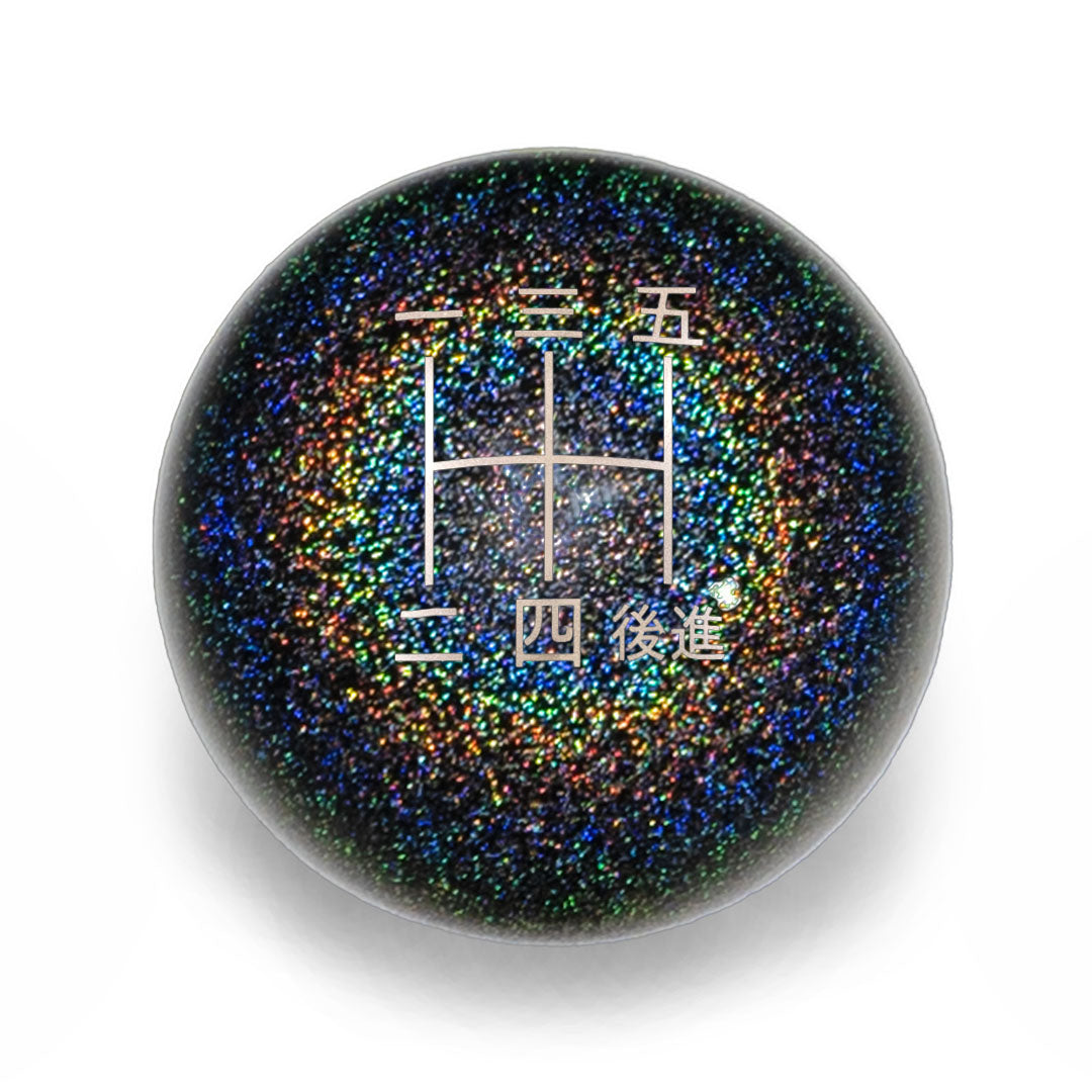 Billetworkz Weighted Shift Knob - 5-Speed Japanese Engraving for Subaru - Graveyard Performance