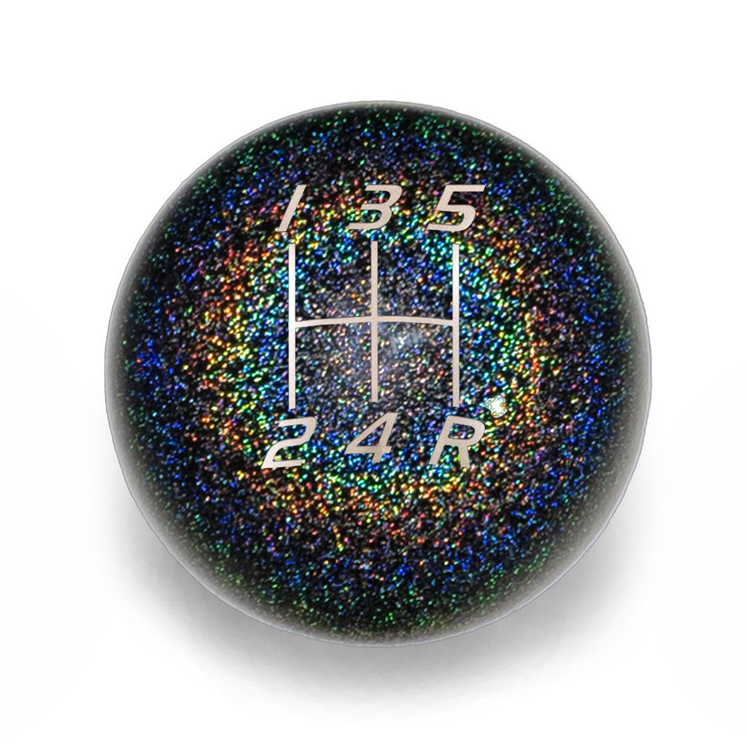 Billetworkz Weighted Shift Knob - 5-Speed Velocity Engraving for Subaru - Graveyard Performance