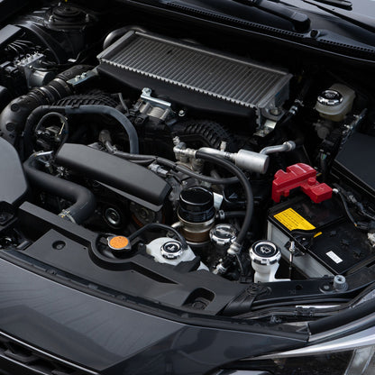 Billetworkz Engine Bay Caps - Subaru WRX/STI 2008-2014 - Graveyard Performance