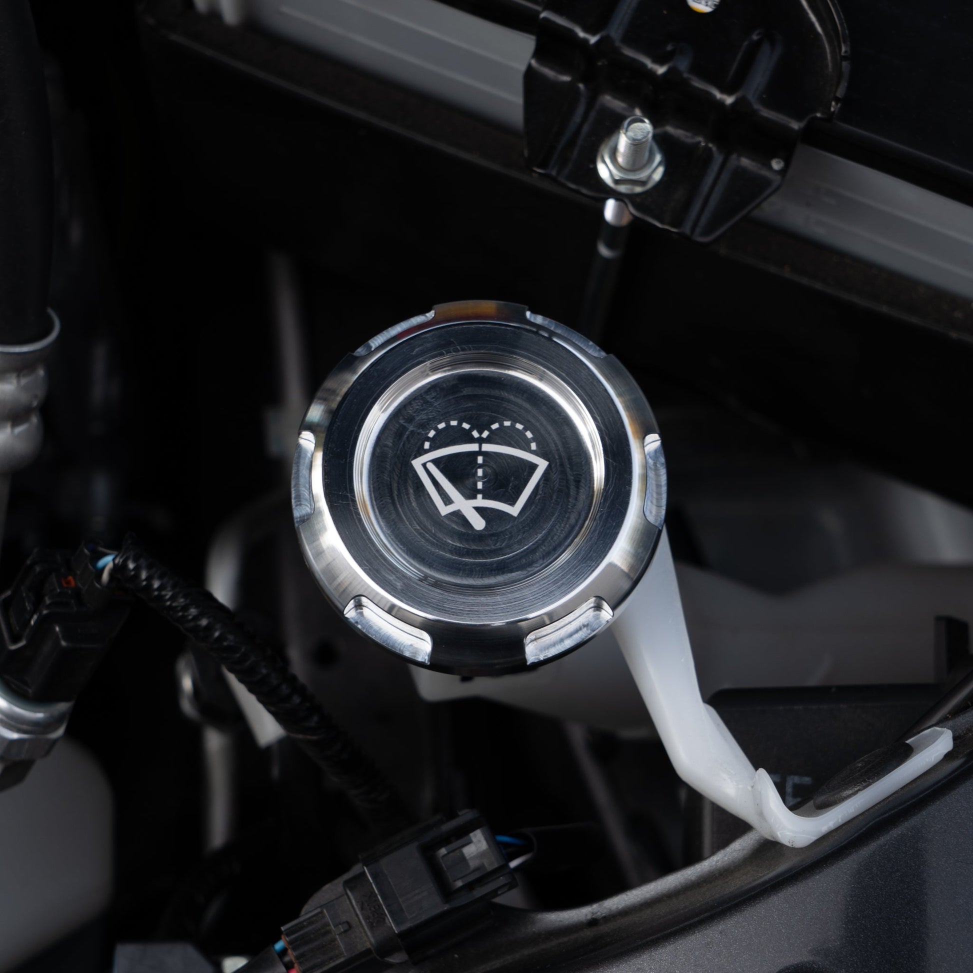 Billetworkz Wiper Fluid Reservoir Cap - Subaru (2002+) - Graveyard Performance