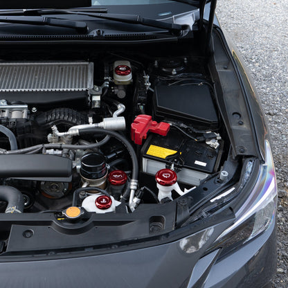 Billetworkz Engine Bay Caps - Subaru Impreza 2012+ - Graveyard Performance