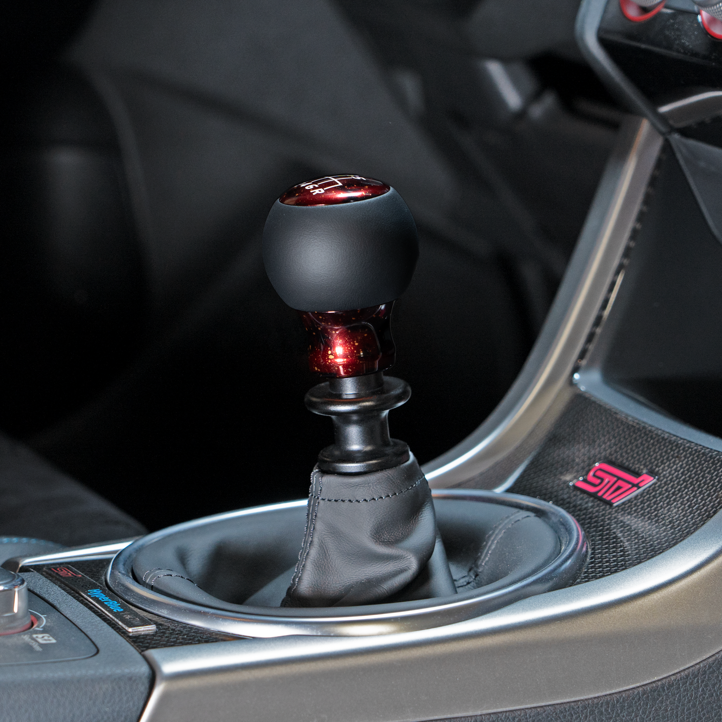 Billetworkz “Fusion” Weighted Shift Knob - Subaru 6-Speed - Graveyard Performance