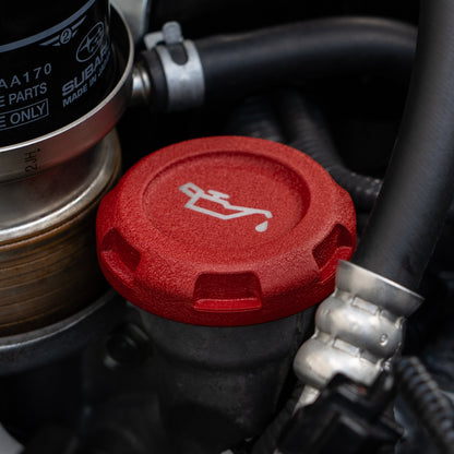Billetworkz Engine Bay Caps - Subaru Crosstrek 2013+ - Graveyard Performance