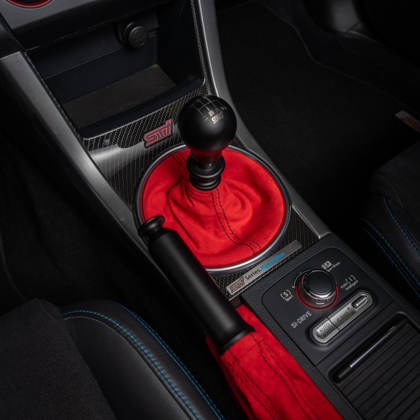Billetworkz Premium Alcantara Shift Boot – Subaru STI 2015–2021