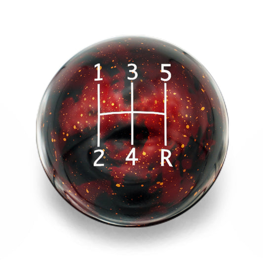 Billetworkz Cosmic Space Shift Knob - 5 Speed Standard Engraving for Subaru - Graveyard Performance