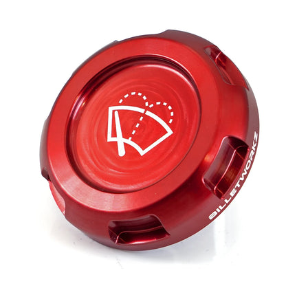 Billetworkz Wiper Fluid Reservoir Cap - Subaru (2002+)