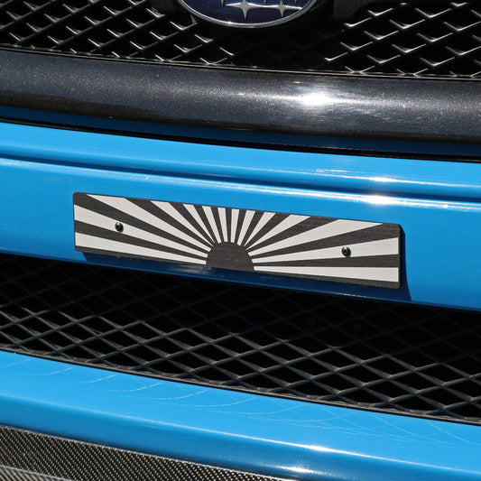 Billetworkz "Rising Sun" License Plate Delete - Graveyard Performance