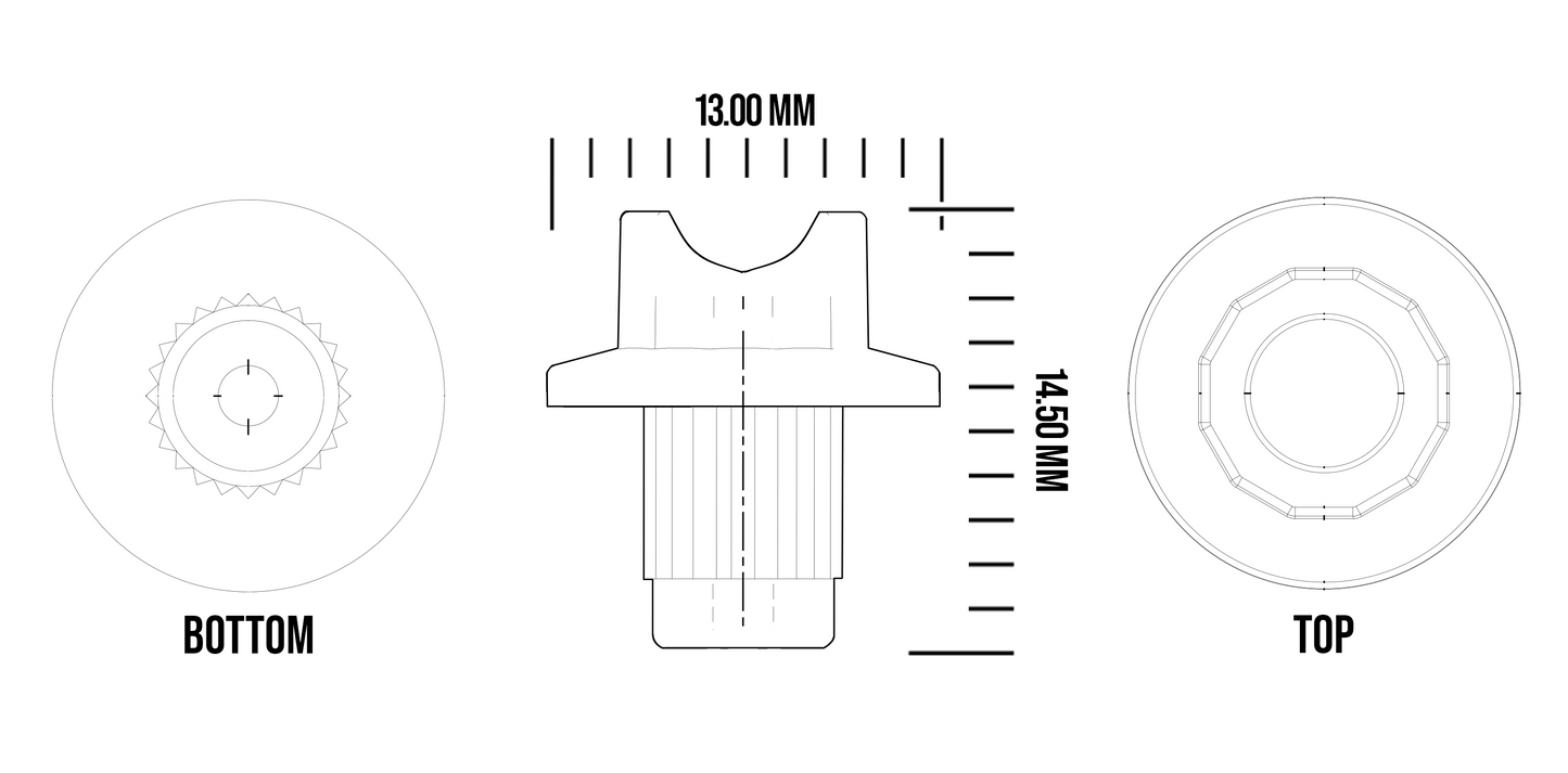 Aodhan Wheel Rivet Set