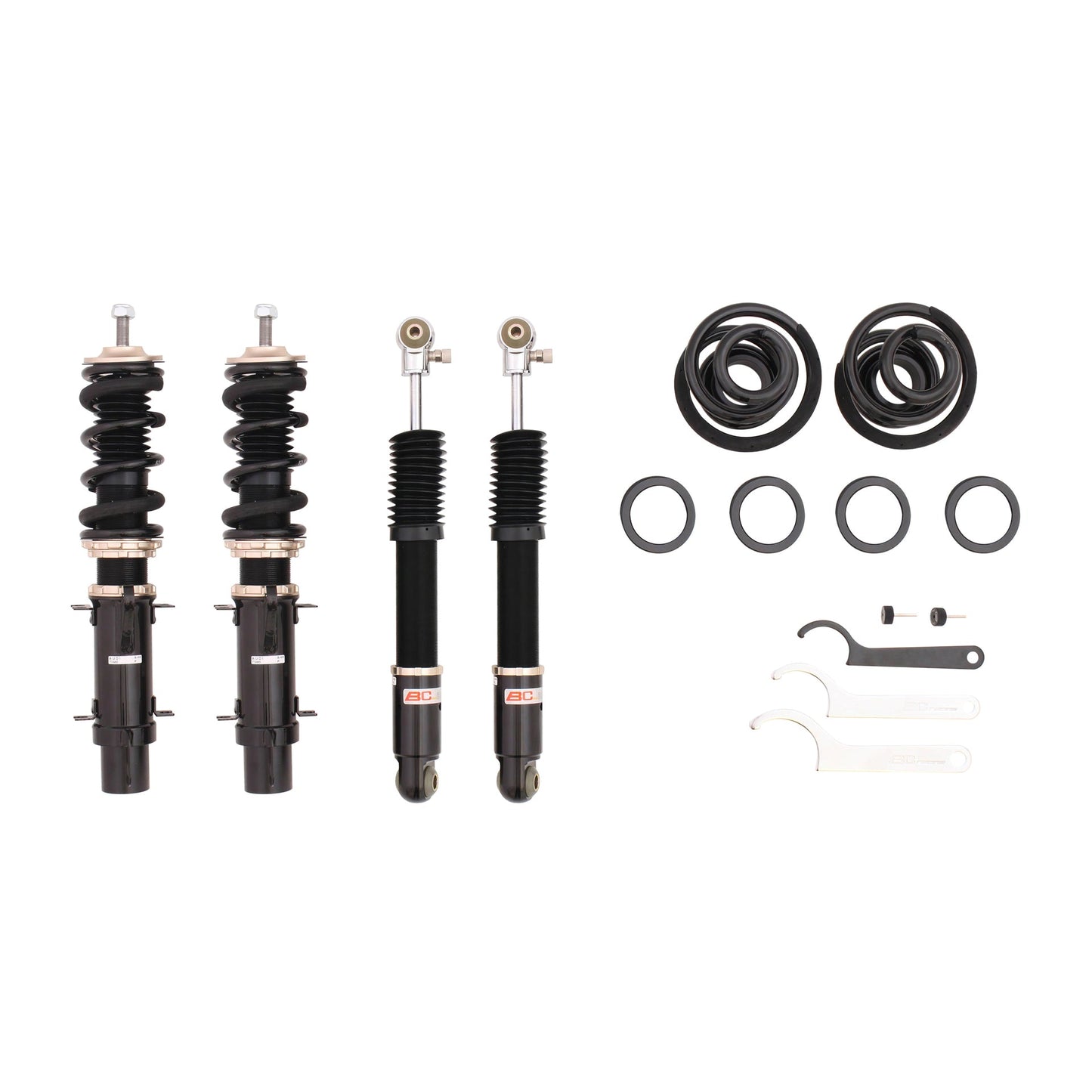 BC Racing Coilovers 00-06 Audi TT (8N - AWD) / 99-05 Volkswagen Golf R32 (AWD) / 99-05 Volkswagen Jetta (MK4 - AWD)