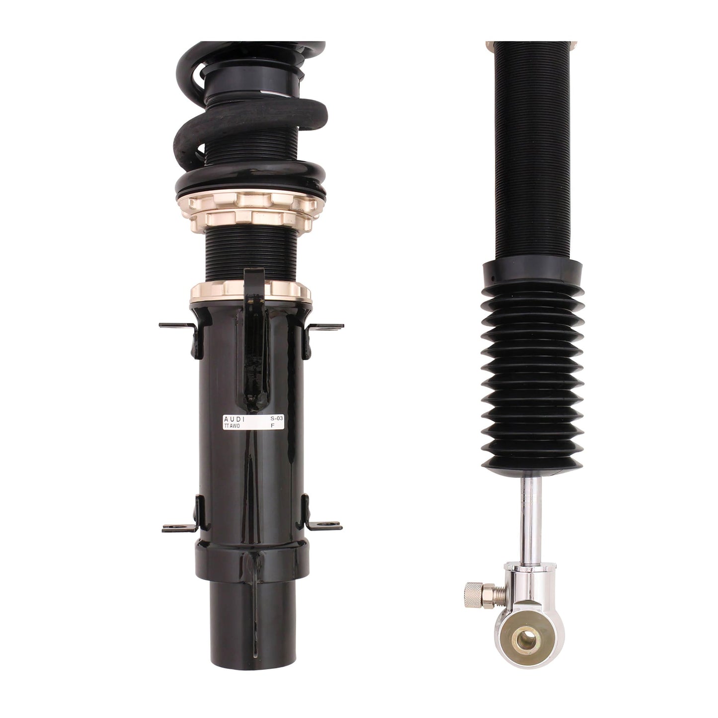BC Racing Coilovers 00-06 Audi TT (8N - AWD) / 99-05 Volkswagen Golf R32 (AWD) / 99-05 Volkswagen Jetta (MK4 - AWD)