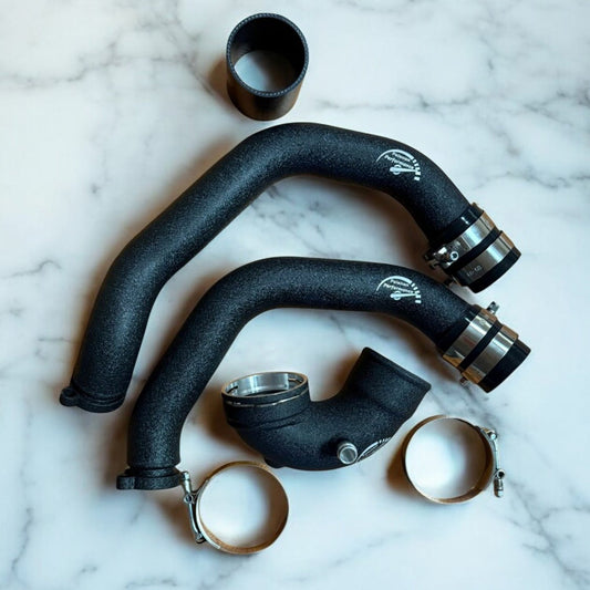 Premium S55 Aluminum Charge Pipes - BMW F87 M2C, F80 M3, F82 M4 - Graveyard Performance