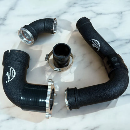 Premium S58 Charge Pipe - BMW G80 M3, G82 M4, G87 M2, F97 X3M, F98 X4M - Graveyard Performance