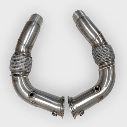 Race Downpipe For BMW F10 M5 and F12, F06, F13 M6 including Competition (S63 Engine) - Graveyard Performance