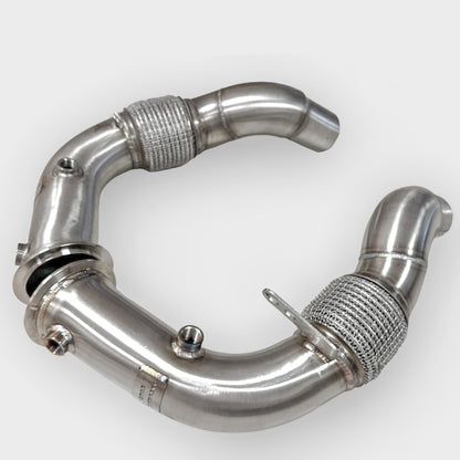 Race Downpipe For BMW F10 M5 and F12, F06, F13 M6 including Competition (S63 Engine) - Graveyard Performance