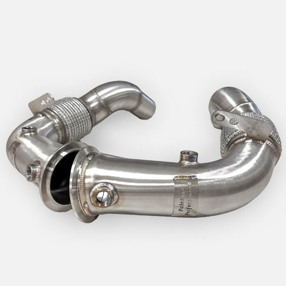 Race Downpipe For BMW F10 M5 and F12, F06, F13 M6 including Competition (S63 Engine) - Graveyard Performance