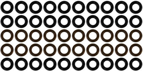 Universal seal kit for 10 cyl Fuel Injector Clinic injectors w/14mm seals (slk-univ-14mm-x-10)