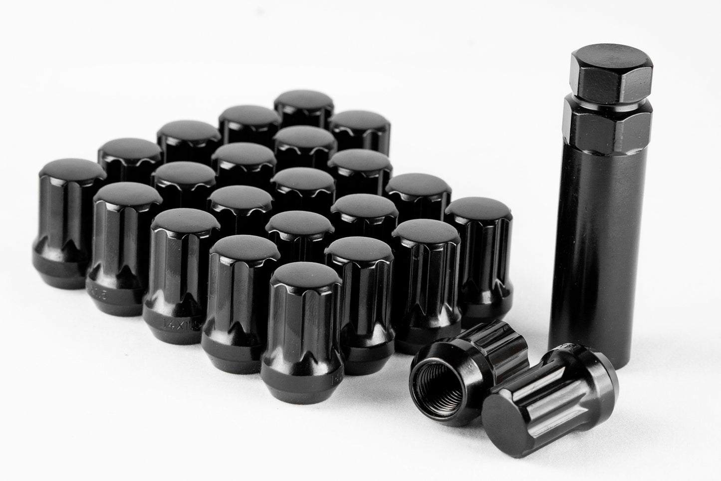 Aodhan Aodhan Spline Lug nuts Set - Conical Seat ,35mm Overall Size