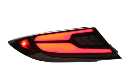 OLM Raiden LED Taillights (Smoke Lens/Red Bar) - 2022+ GR86 / BRZ