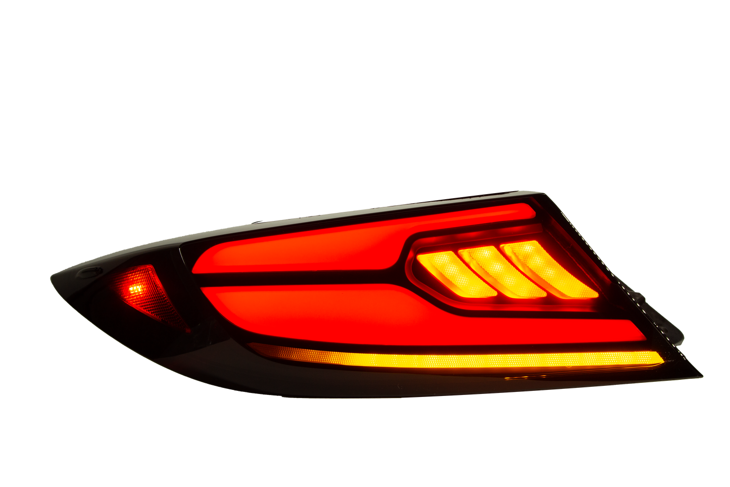 OLM Raiden LED Taillights (Smoke Lens/Red Bar) - 2022+ GR86 / BRZ