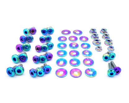 Titanium Hardware Engine Bay Kit - Subaru WRX/STI (2004-2005) - Graveyard Performance