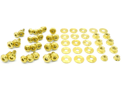 Titanium Hardware Engine Bay Kit - Subaru WRX/STI (2002-2003) - Graveyard Performance