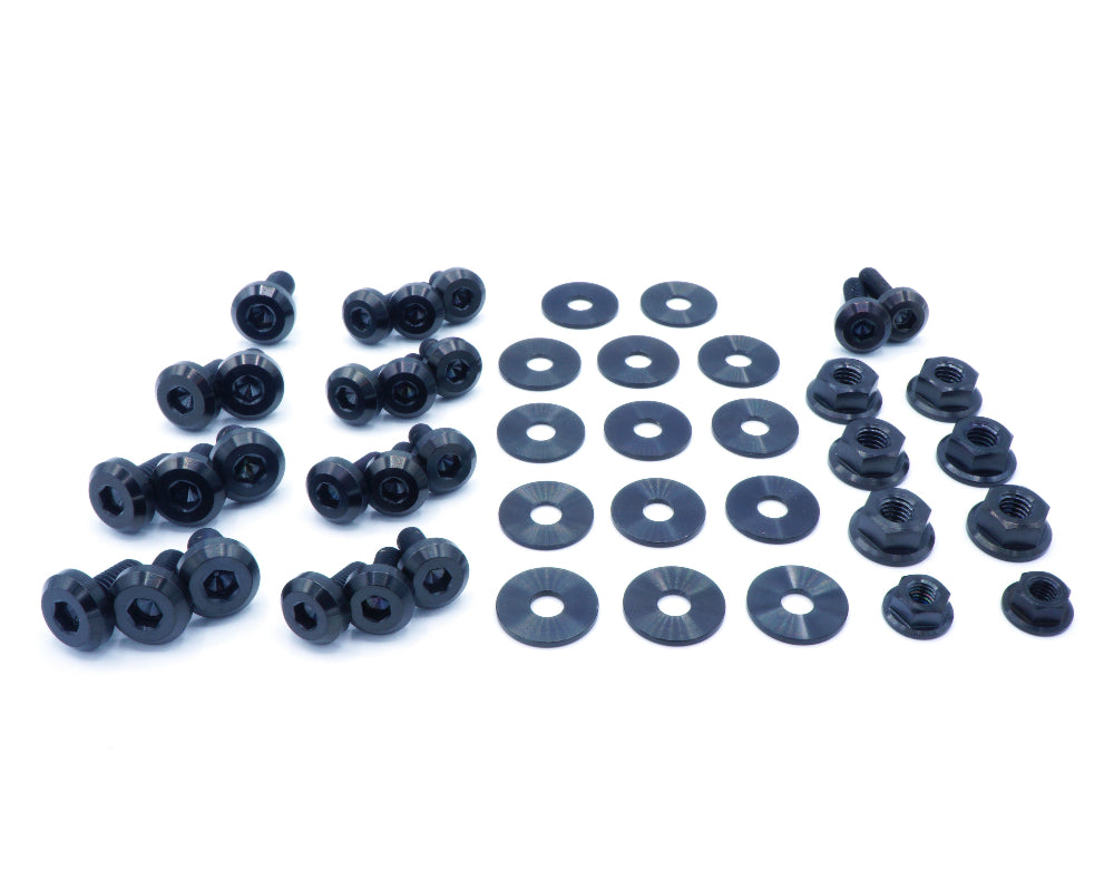 Titanium Hardware Engine Bay Kit - Subaru Forester (2003-2005) - Graveyard Performance