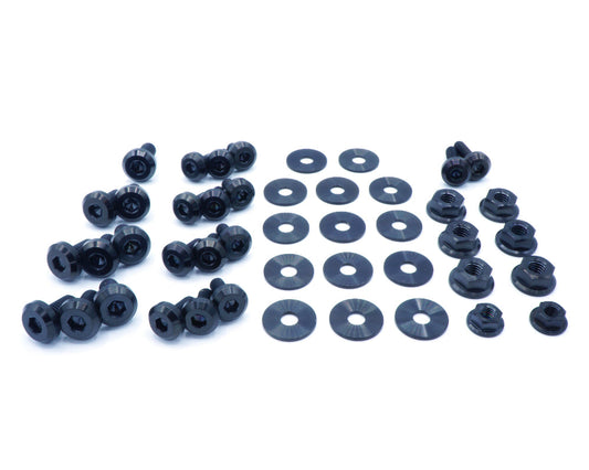 Titanium Hardware Engine Bay Kit - Subaru Forester (2003-2005) - Graveyard Performance