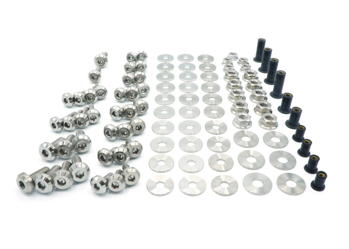 Stage 2 Titanium Hardware Engine Bay Kit - Subaru WRX/STI (2015-2021) - Graveyard Performance