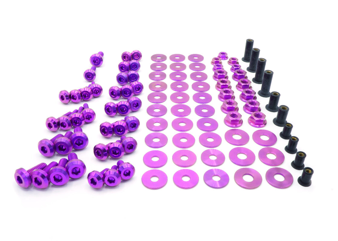 Stage 2 Titanium Hardware Engine Bay Kit - Subaru WRX/STI (2015-2021) - Graveyard Performance