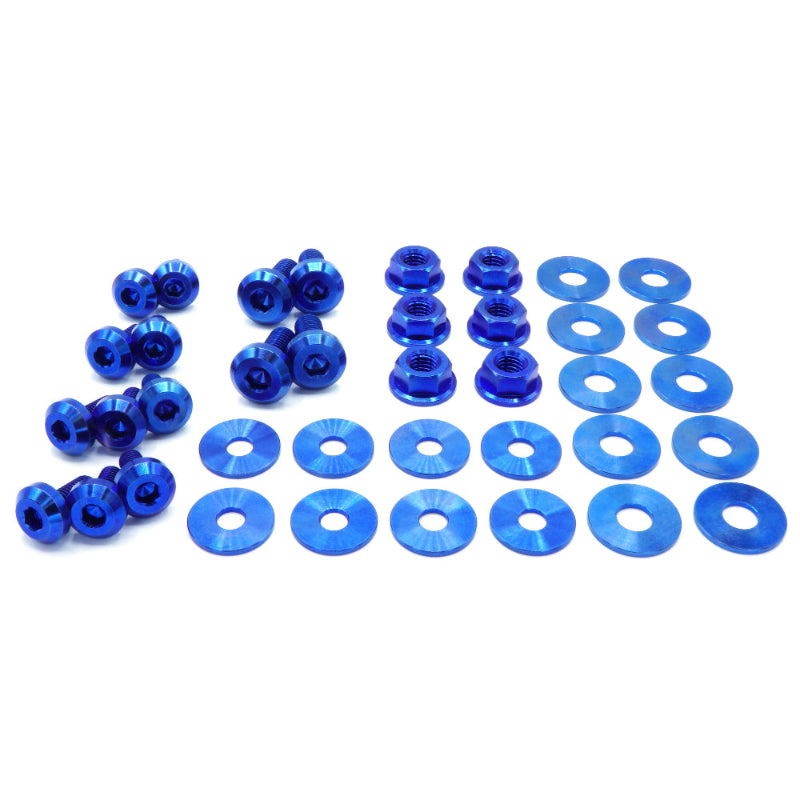 Stage 1 Titanium Hardware Engine Bay Kit - Subaru Impreza GC8 (1992-2001) - Graveyard Performance