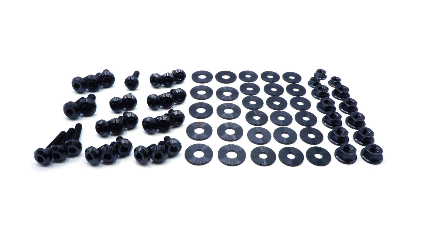 Stage 2 Titanium Hardware Engine Bay Kit - Subaru Impreza GC8 (1992-2001) - Graveyard Performance